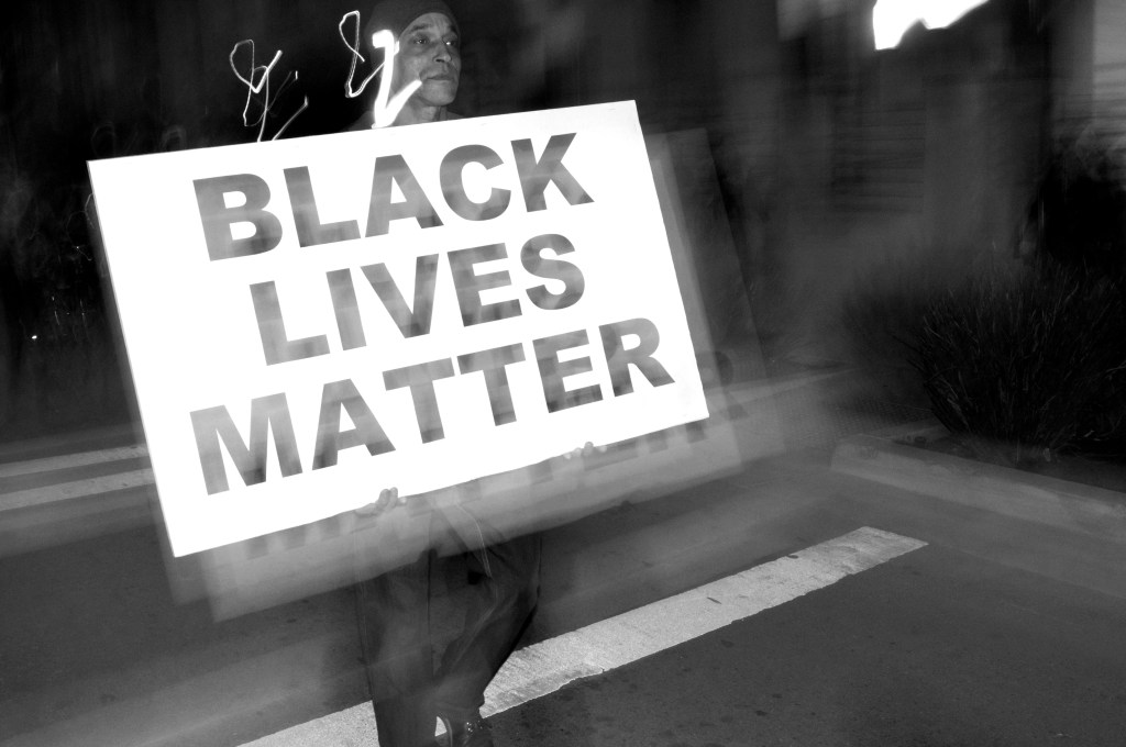 Untitled (Black Lives Matter Series), Oakland CA, Winter 2014.